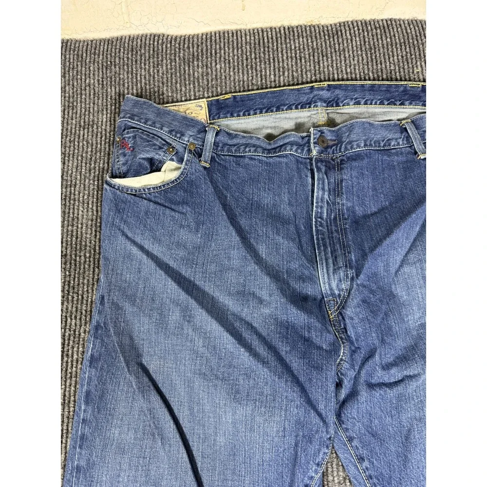 Polo Ralph Lauren Hampton Jeans Size 46B 46x30 Baggy Straight Leg Relaxed Fit